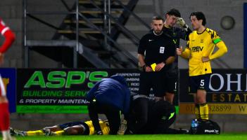 The walking wounded at Plainmoor. Pic from PPAUK