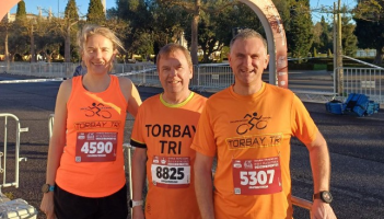 Cassandra Pressling, Stephen Wilbraham and Jonathan Cowling in Portugal