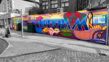 Szabotage Brixham Mural