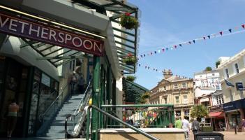 Repair work begins to improve access at Fleet Walk in Torquay