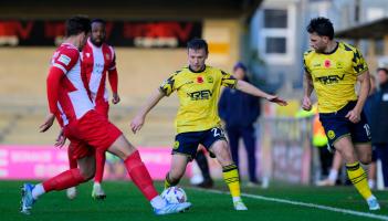 United v Hornchurch in November. Pic from PPAUK