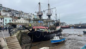 Brixham&rsquo;s Golden Hind faces uncertain future as half-term losses soar to &pound;1,000 a day