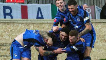 Hopes alive for Brixham AFC. Pic from Dave Roach