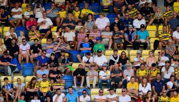 Torquay United's Yellow Army. Pic from PPAUK