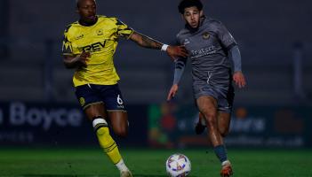 Torquay United v Farnborough. Pic from PPAUK