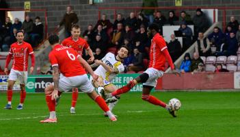 Torquay United beaten at Ebbsfleet. Pic from PPAUK