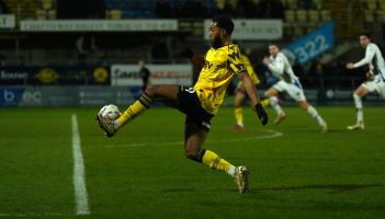 Torquay United forward Deon Moore. Pic from PPAUK