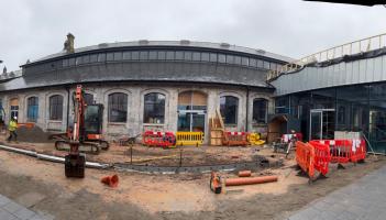 Newton Abbot's revamped Market Hall almost complete