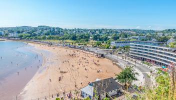 Torre Abbey Sands one of the Bay's seaside gems