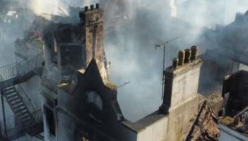 Sherwood Hotel blaze - the smouldering shell of the building Pictures Torquay fire service