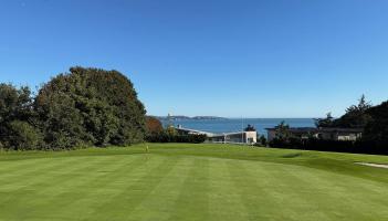 The gorgeous scenery of Churston GC