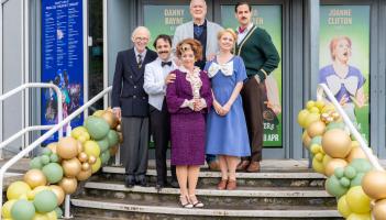 The Fawlty Towers - The Play cast at the Princess Theatre