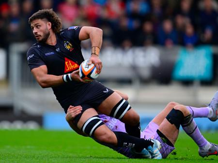 Exeter Chiefs captain Ethan Roots. Pic from PPAUK