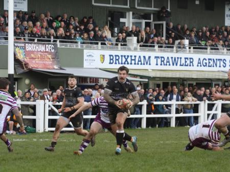 Packed stands at Astley Park for Devon Final