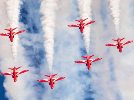 Red Arrows, Typhoon and historic RAF displays set for English Riviera Airshow&rsquo;s 10th anniversary