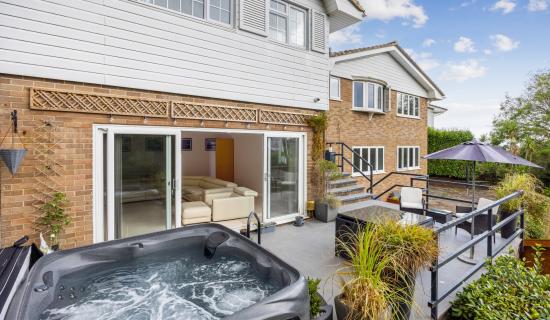 Stunning Torquay home has secret hot tub hideout