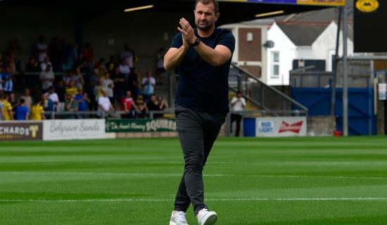 Torquay United manager Paul Wotton Pic Pinnacle