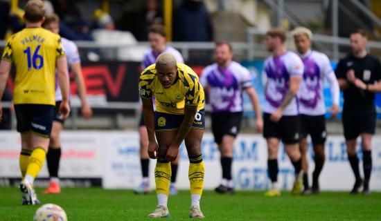 Sorry day at Torquay United. Pic from PPAUK