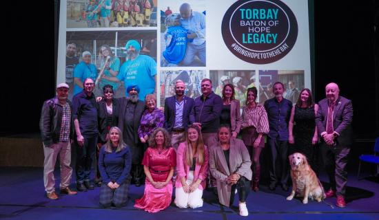 &lsquo;Hope can&rsquo;t be a one-day event&rsquo; - Torbay Baton of Hope legacy continues
