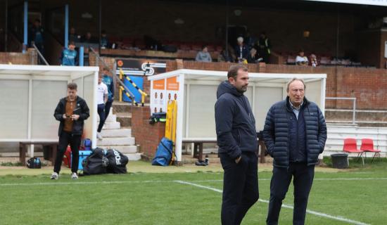 Paul Wotton and Neil Warnock. Pic from PPAUK