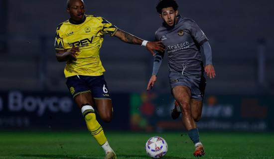 Torquay United v Farnborough. Pic from PPAUK