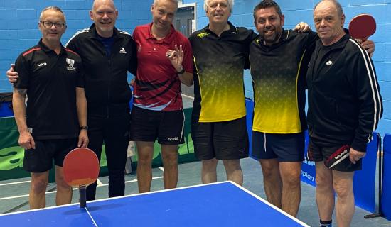 Jim McIvor, Mark Morley, Pawel Jurasczcyk (NA Owls) John Fowler, Alex Fialho, Andy Harris (Torbay Academy 3)