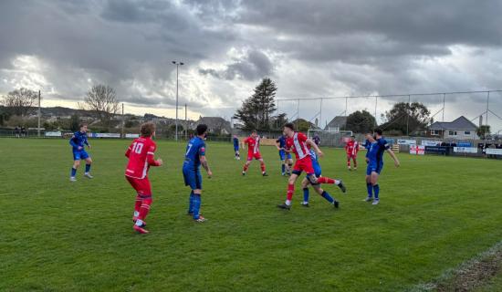 Brixham defeat Bideford. Pic from Bideford AFC