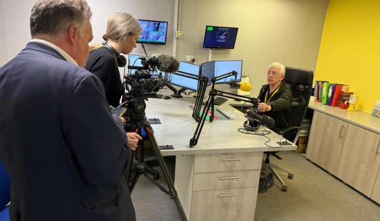 Inside Torbay Hospital Radio and the volunteers behind the mic