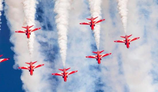 Red Arrows, Typhoon and historic RAF displays set for English Riviera Airshow&rsquo;s 10th anniversary
