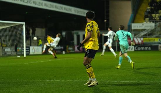 Torquay United v Dorking Wanderers. Pic from PPAUK