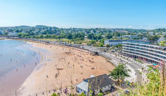 Torre Abbey Sands one of the Bay's seaside gems