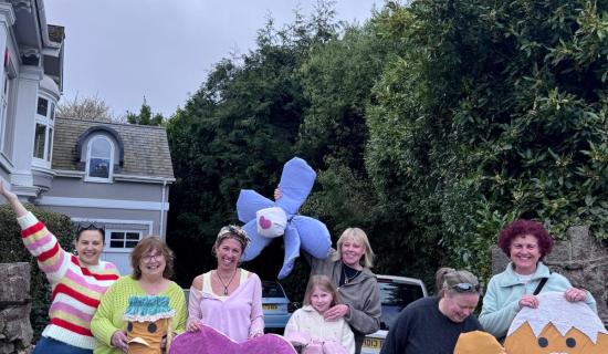 Spring bollard reveal