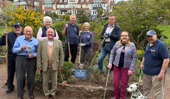 Sensory garden restoration