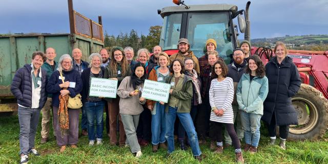 South Devon farmers push for basic income trial to secure future of local food