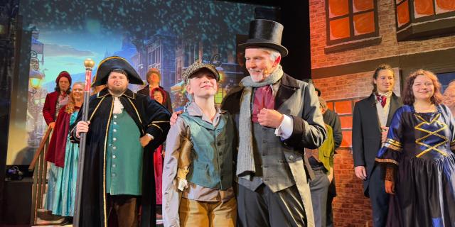 Unleashed's sell-out Christmas Carol show Pic Martin Harris