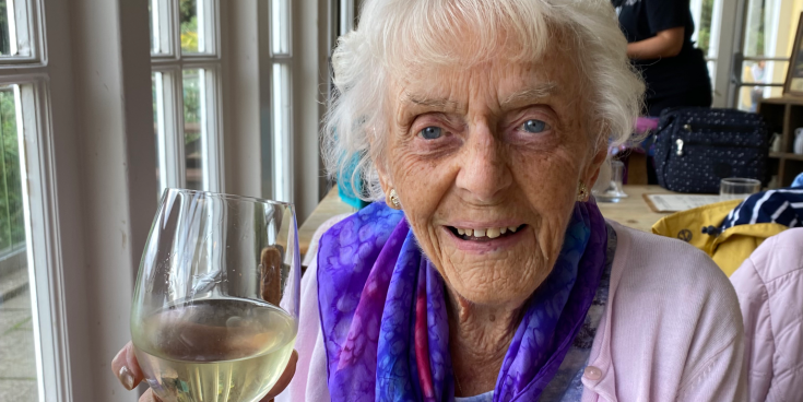 Plymouth woman celebrates milestone 100th birthday