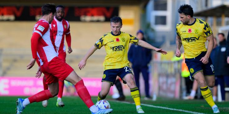 United v Hornchurch in November. Pic from PPAUK