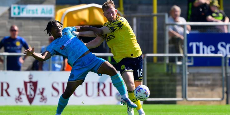 Torquay v Dover in August. Pic from PPAUK