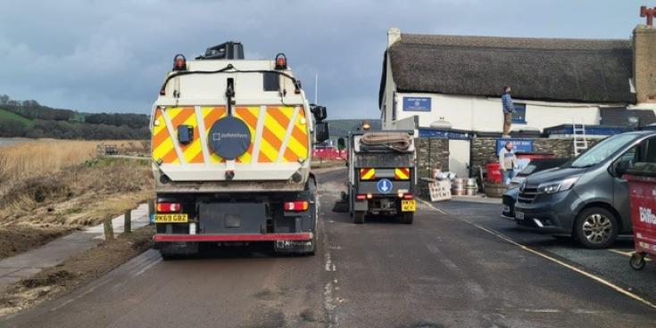 Torcross reopens key facilities after storm damage