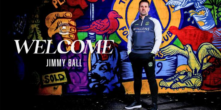 New Torquay United manager Jimmy Ball. Pic from PPAUK