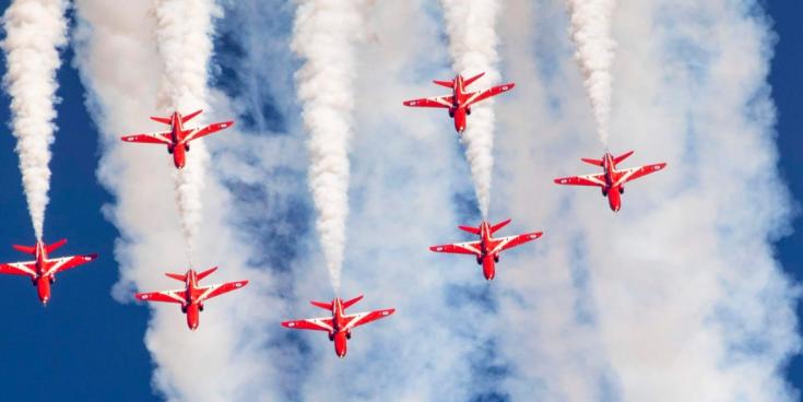 Red Arrows, Typhoon and historic RAF displays set for English Riviera Airshow&rsquo;s 10th anniversary