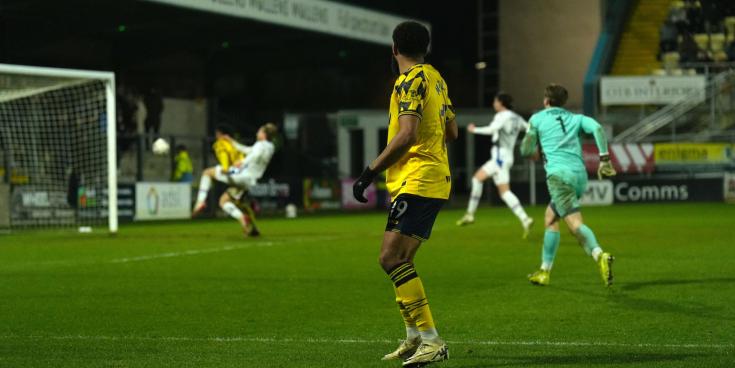 Torquay United v Dorking Wanderers. Pic from PPAUK