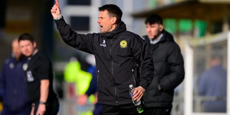 Torquay United manager Jimmy Ball. Pic from PPAUK