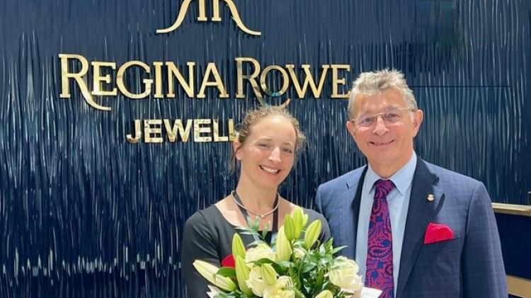 David Rowe with daughter Michelle