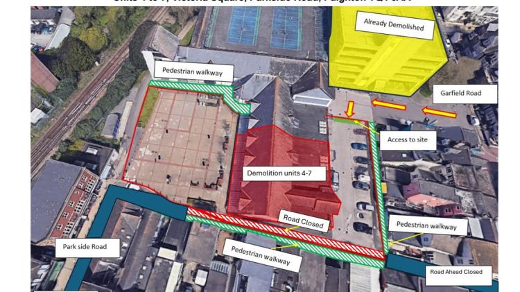 Major step in Paignton regeneration as Victoria Centre demolition enters next phase