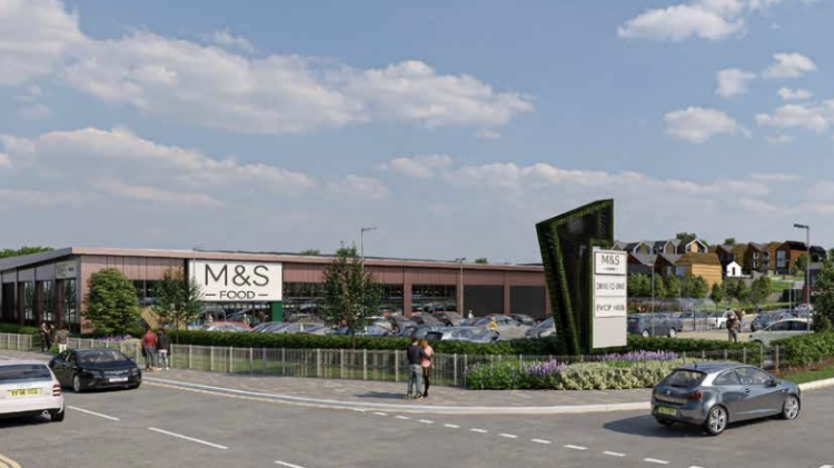 Plans submitted for new M&S Food store on former Paignton factory site