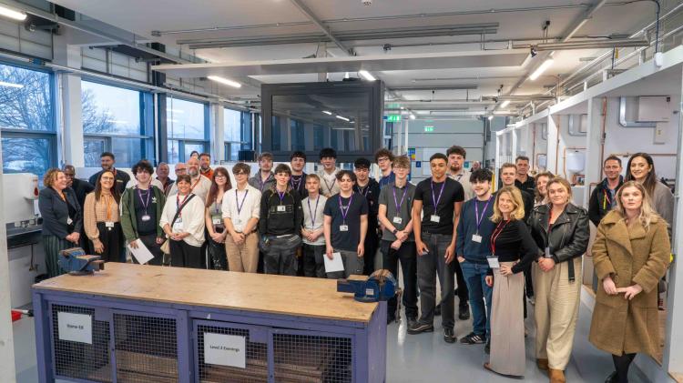 South Devon College event helps construction students take first step into industry