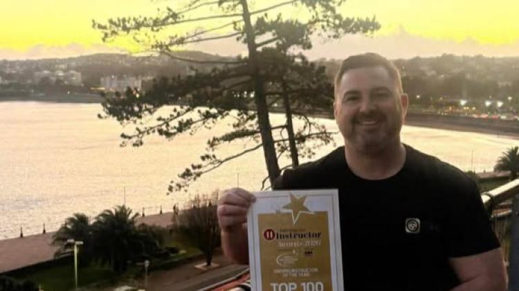 South Devon driving instructor wins top award at national ceremony