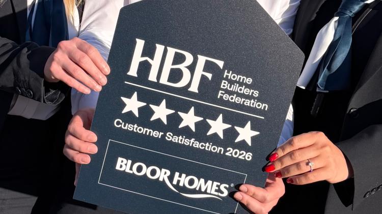 Bloor Homes five stars