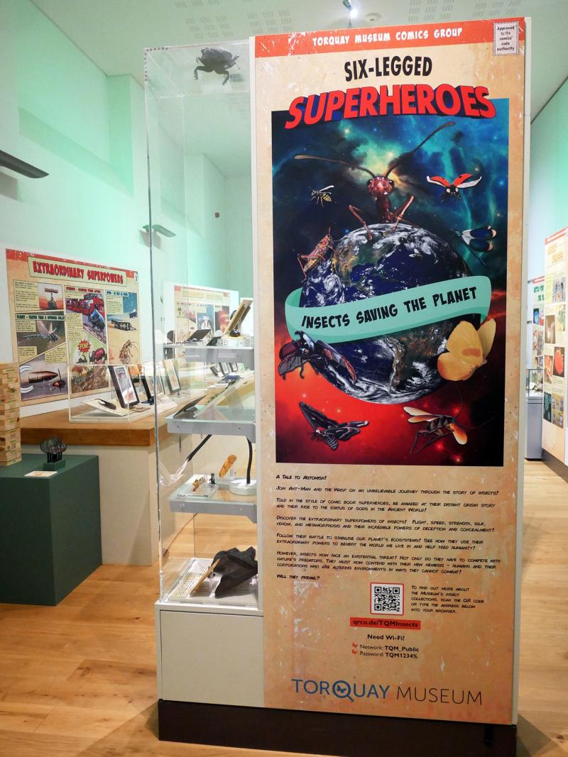 Six-legged superheroes
